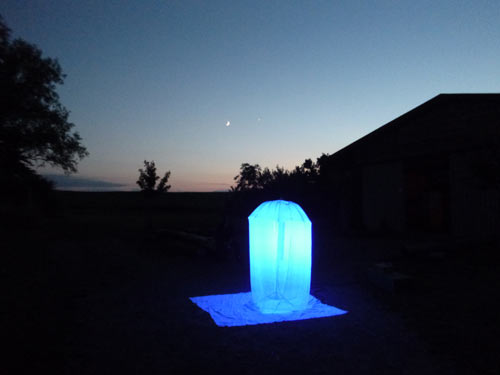 Lichtturm an der NRT. Bild: D. Diehl